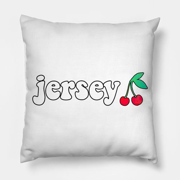 Jersey With Cherry Pillow by lolosenese