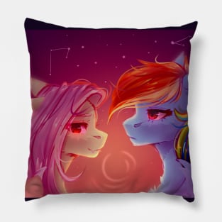 MLP Rainbow Dash & FlutterBat Pillow