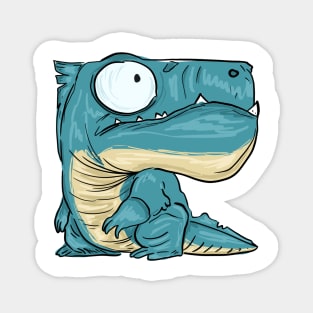 cute cartoon dinosaur Magnet