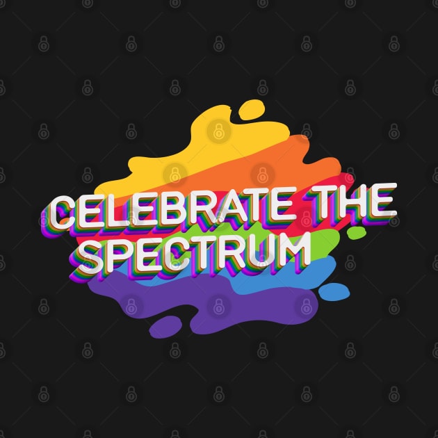 Neurodiversity Celebrate The Spectrum - Autism Awareness Shirt, Autistic Spectrum Acceptance Gift by Zen Cosmos Official