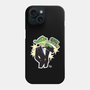 Funny Alligator 007 Phone Case