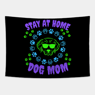 Stay At Home Dog Mom Tapestry