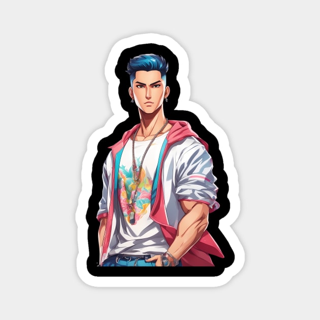 Asian Guy Magnet by animegirlnft