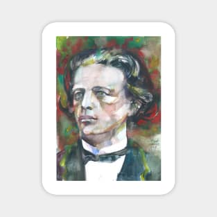 ANTON RUBINSTEIN watercolor portrait Magnet