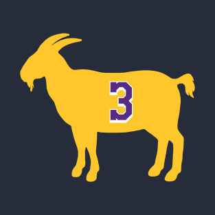 Anthony Davis Los Angeles Gold Goat Qiangy T-Shirt