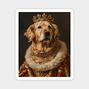 Golden Retriever The King Magnet