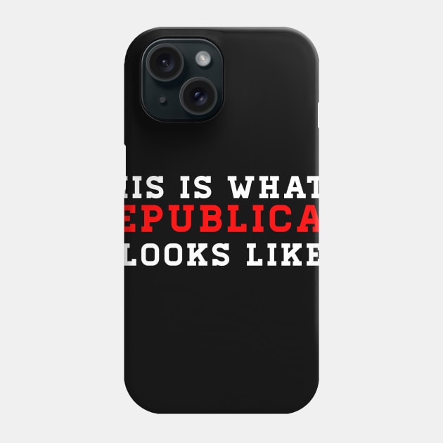 This is What a Republican Looks Like Phone Case by WordWind