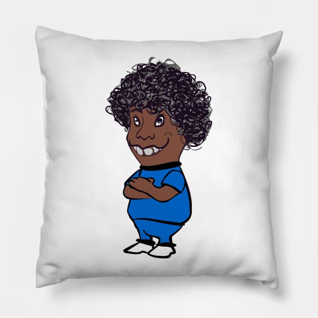 hip hop Pillow by sambukino