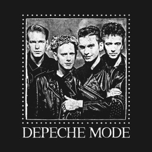 Depeche Mode 80s \ Original Retro Design T-Shirt