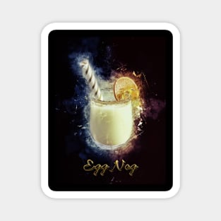 Egg Nog Cocktail Drink Happy Hour Party Magnet