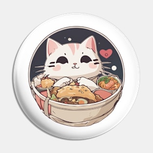 Cat Food Pin