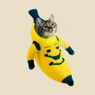 Naughty Banana Cat T-Shirt