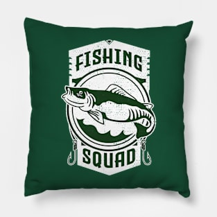 fishing squad Pillow