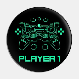 Player 1 Pin