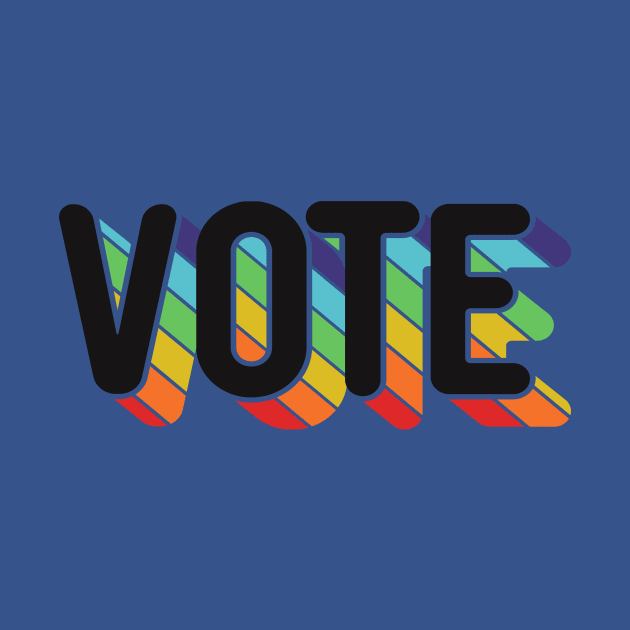 Rainbow Vote by capesandrollerskates 