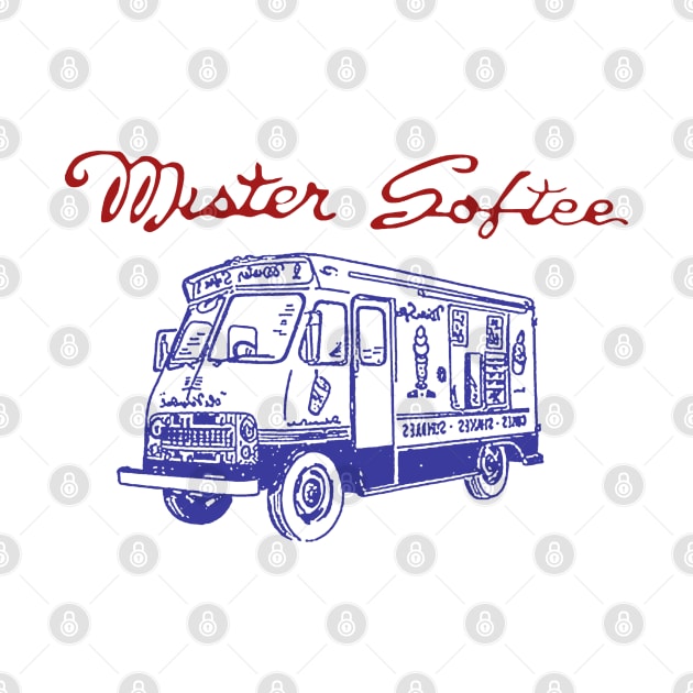 Mister Softee Truck ice Cream by Abstrack.Night