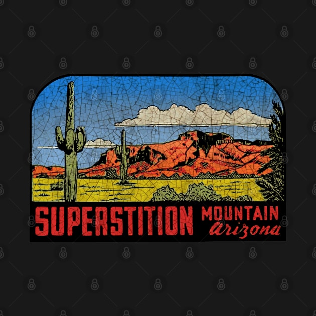 Superstition Mountain Arizona by Midcenturydave