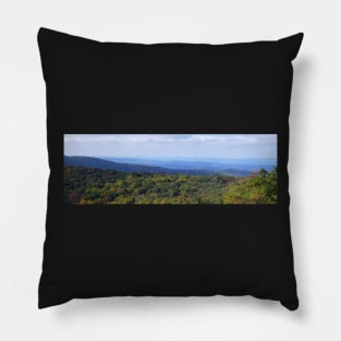 Shenandoah National Park Panorama 2 Pillow