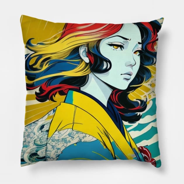 Americana Pillow by Delta Zero Seven