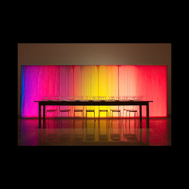 Colourful table by damnaloi