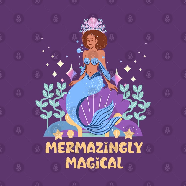 Mermazingly Magical, Black Mermaid by MzM2U