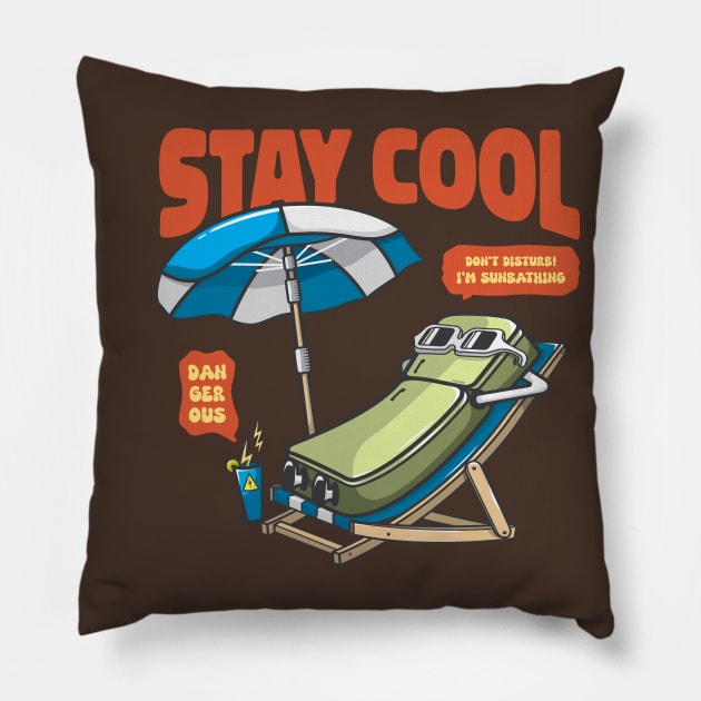 Stay cool! Pillow by Reenmp