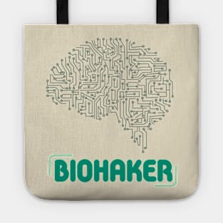 biohacker bio hack brain healthy technology Tote