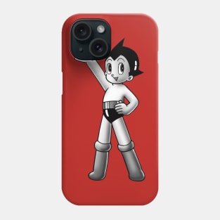 Astro Boy Saluting a Big Hello Phone Case