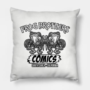 Frog Brothers Comics (Alt Print) Pillow
