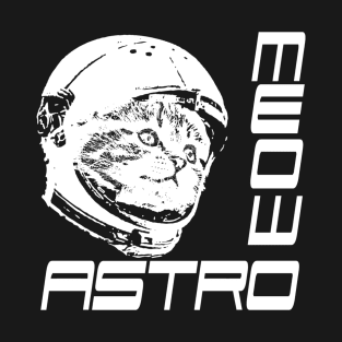 Astro Meow - Cat Astronout T-Shirt