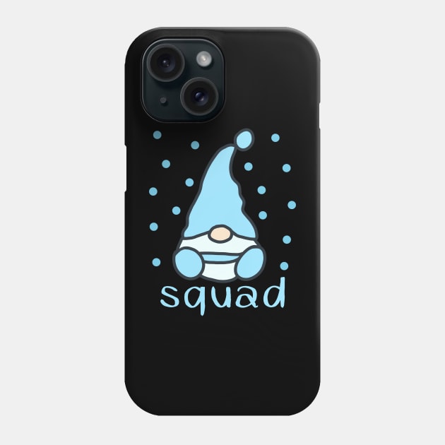 Funny Gnomes with snow fall celebrate Phone Case by beautifulhandmadeart