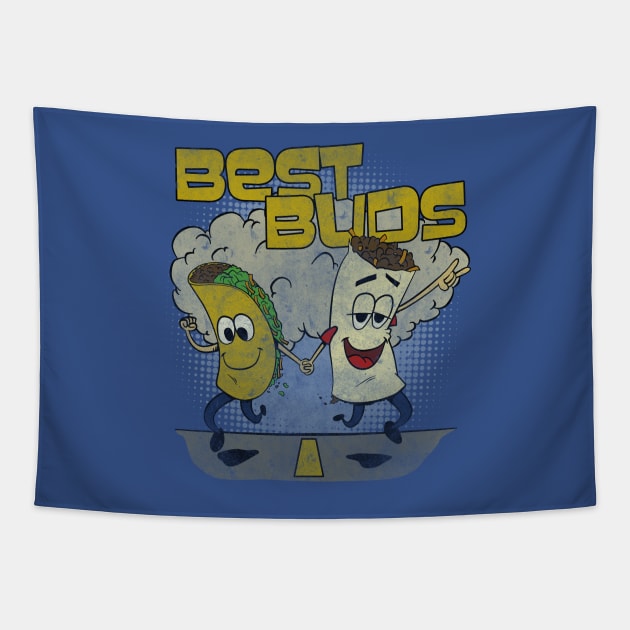 Best Buds Burweedos Tapestry by WizzKid