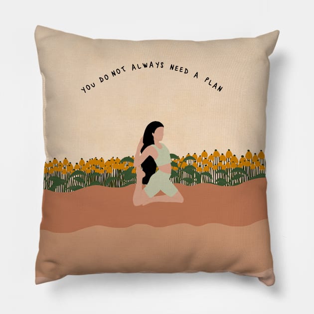 Trust yourself Pillow by bluesbytuba