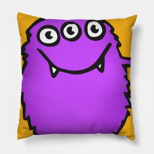 Purple Monster Fun! Pillow