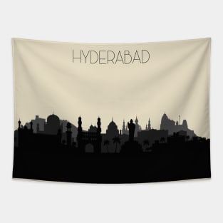 Hyderabad Skyline Tapestry