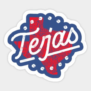 Tejas with star - Texas con estrella  Sticker for Sale by xulyer