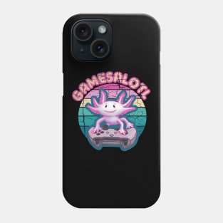 Gamesalotl Axolotl Gaming Phone Case