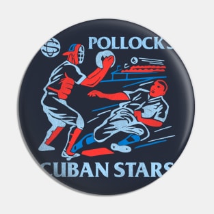 Defunct Pollock's Cuban Stars Baseball Team Pin