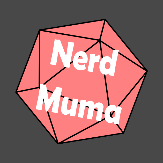 Nerd Muma Dice (red) by yasminrose