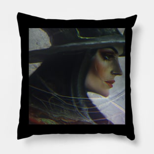 The witch art Pillow