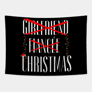 Girlfriend fiancée women christmas Tapestry