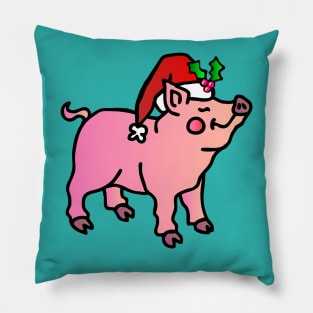 Santa Pig Pillow