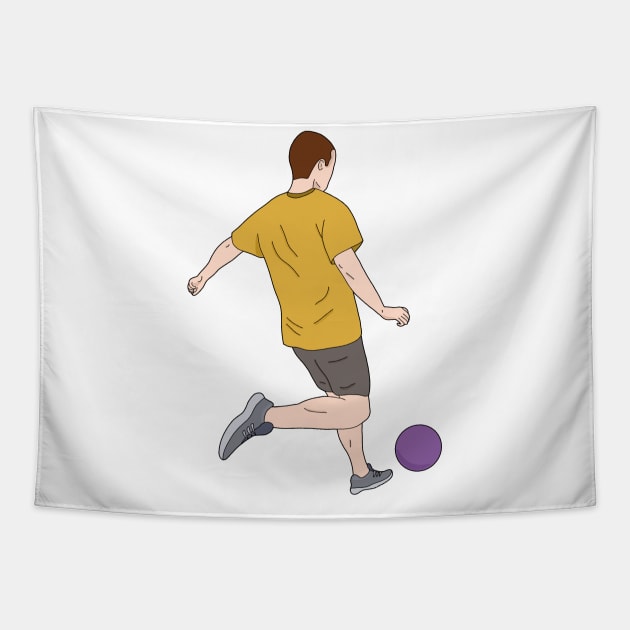 Kickball Tapestry by DiegoCarvalho