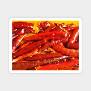 Hot Peppers Magnet