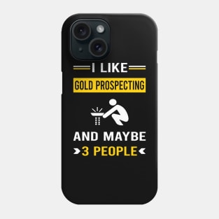 3 People Gold Prospecting Phone Case