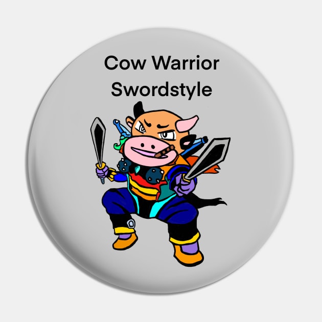 Cow warrior swordstyle Pin by Andrew Hau