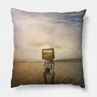 eco TV headed Pillow