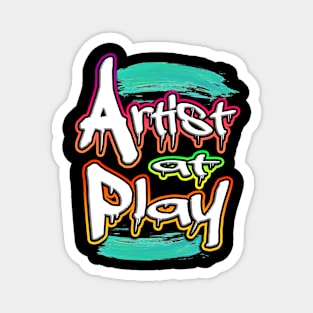 Artist At Play Magnet