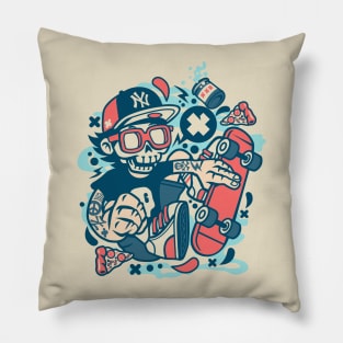 Skate or die Pillow