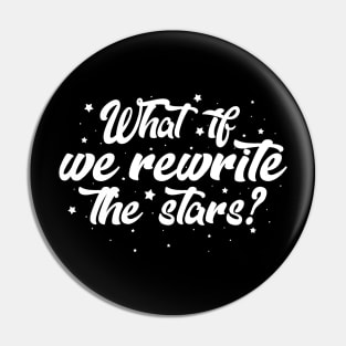 What if we rewrite the stars? Pin